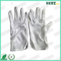 HZ-4502 ESD Anti Static PVC Gloves Dots Super Grip Palm